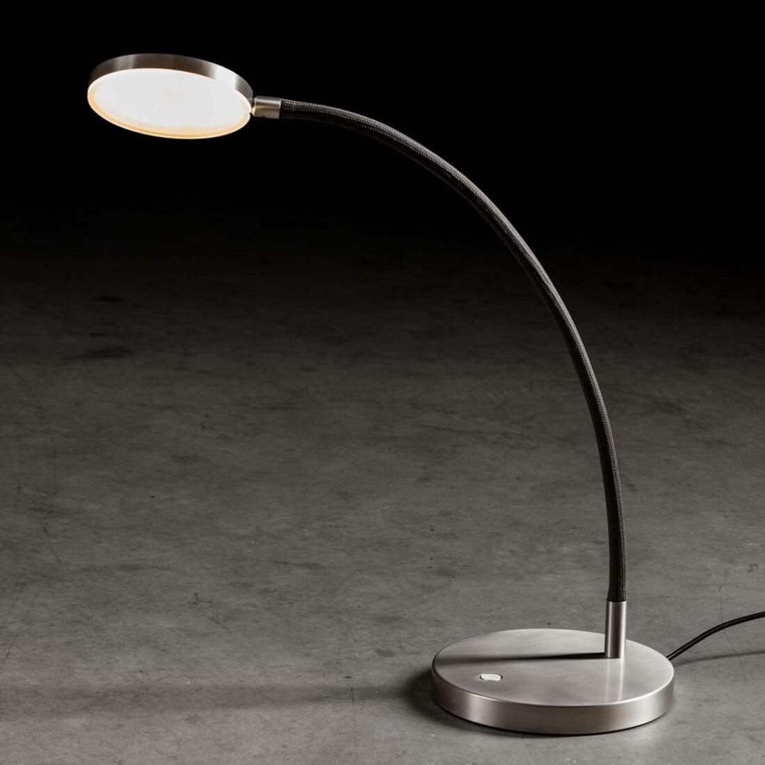Holtkötter Flex T LED stolní lampa hliník/černá