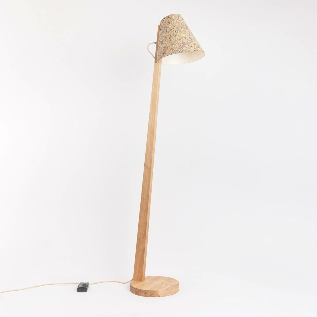 ALMUT 1411 stojací lampa oblá Ø30cm alpská louka