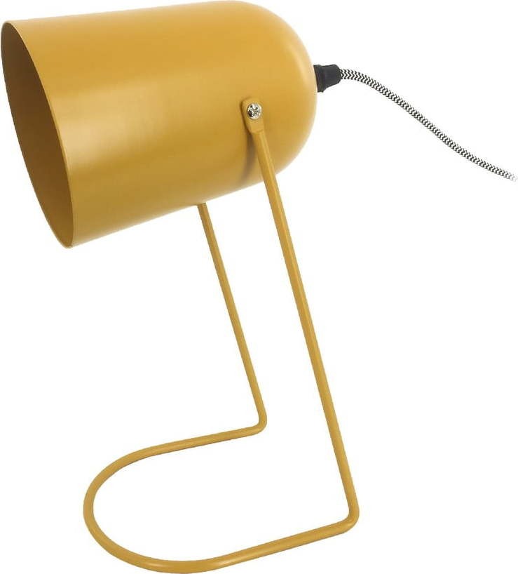 Žlutá stolní lampa Leitmotiv
