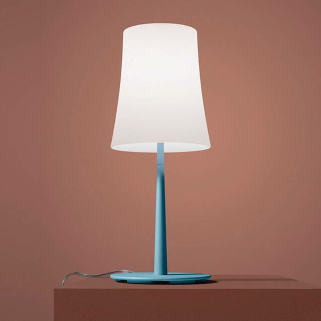Foscarini Birdie Easy stolní lampa modrá