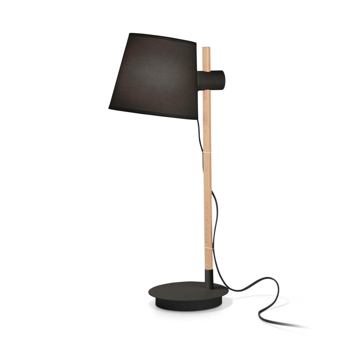 Ideal Lux Axel stolní lampa dřevo