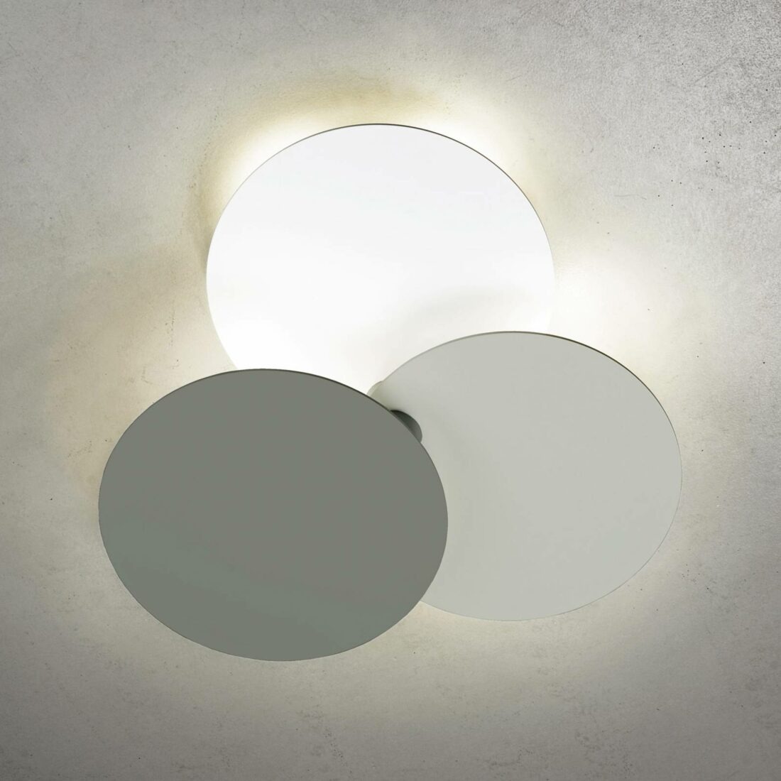 Casablanca Trevo LED stropní světlo bílá/šedá/šedá