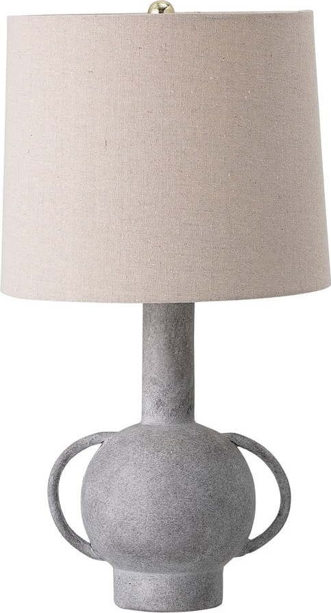 Šedo-béžová stolní lampa Kean