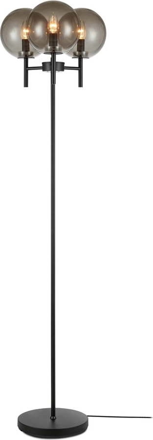 Černá volně stojící lampa v černé barvě Markslöjd