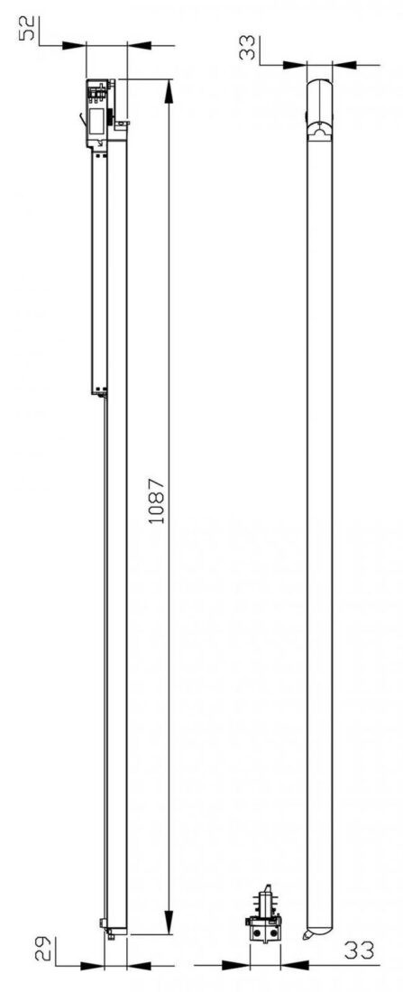 Třífázové kolejnicové zářiče Linear 100 II