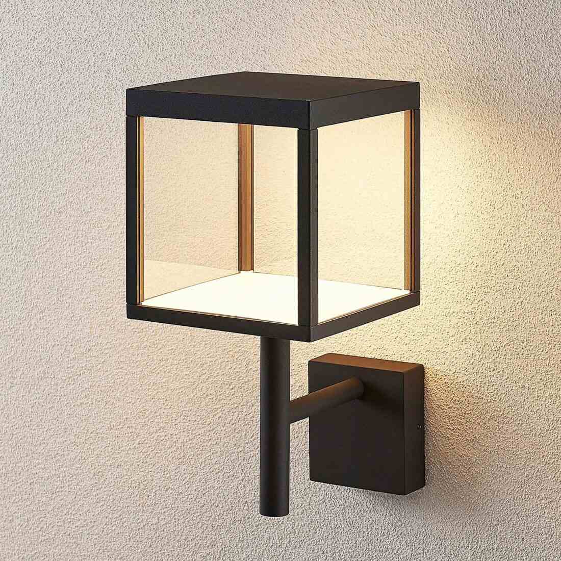 Venkovní LED světlo Cube se stínidlem