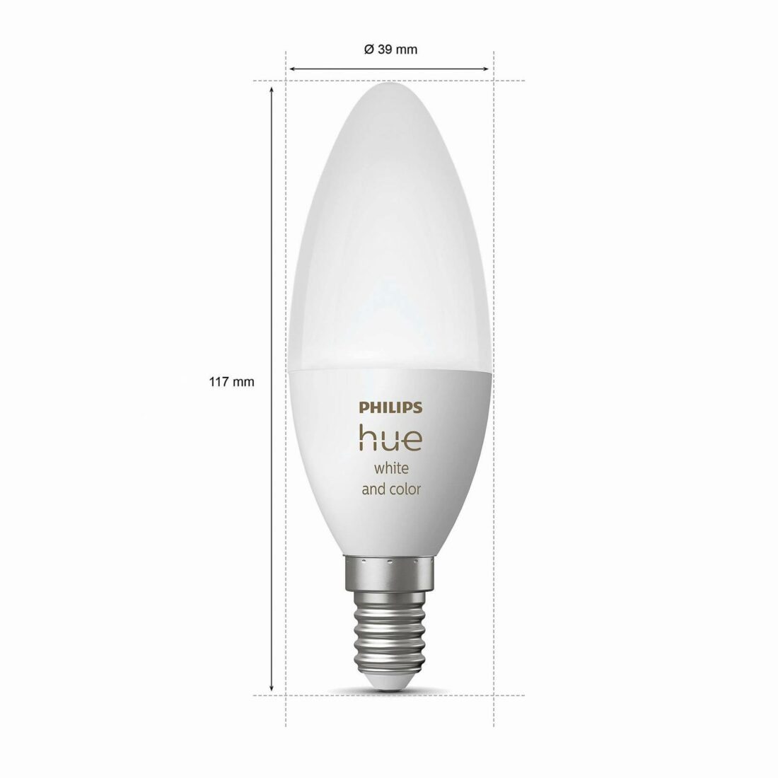 Philips Hue svíčka White&Color Ambiance E14 5