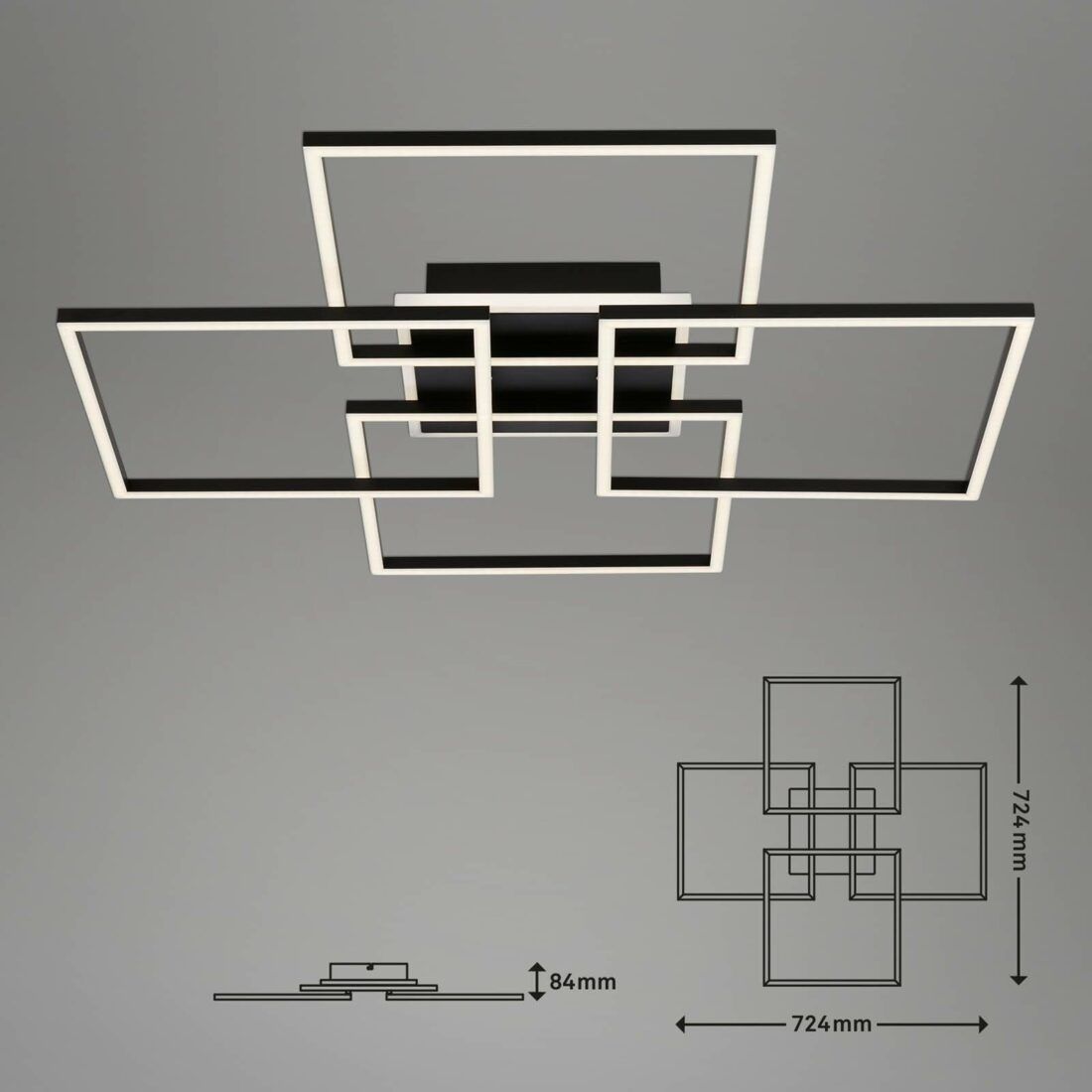 LED stropní světlo Frame S