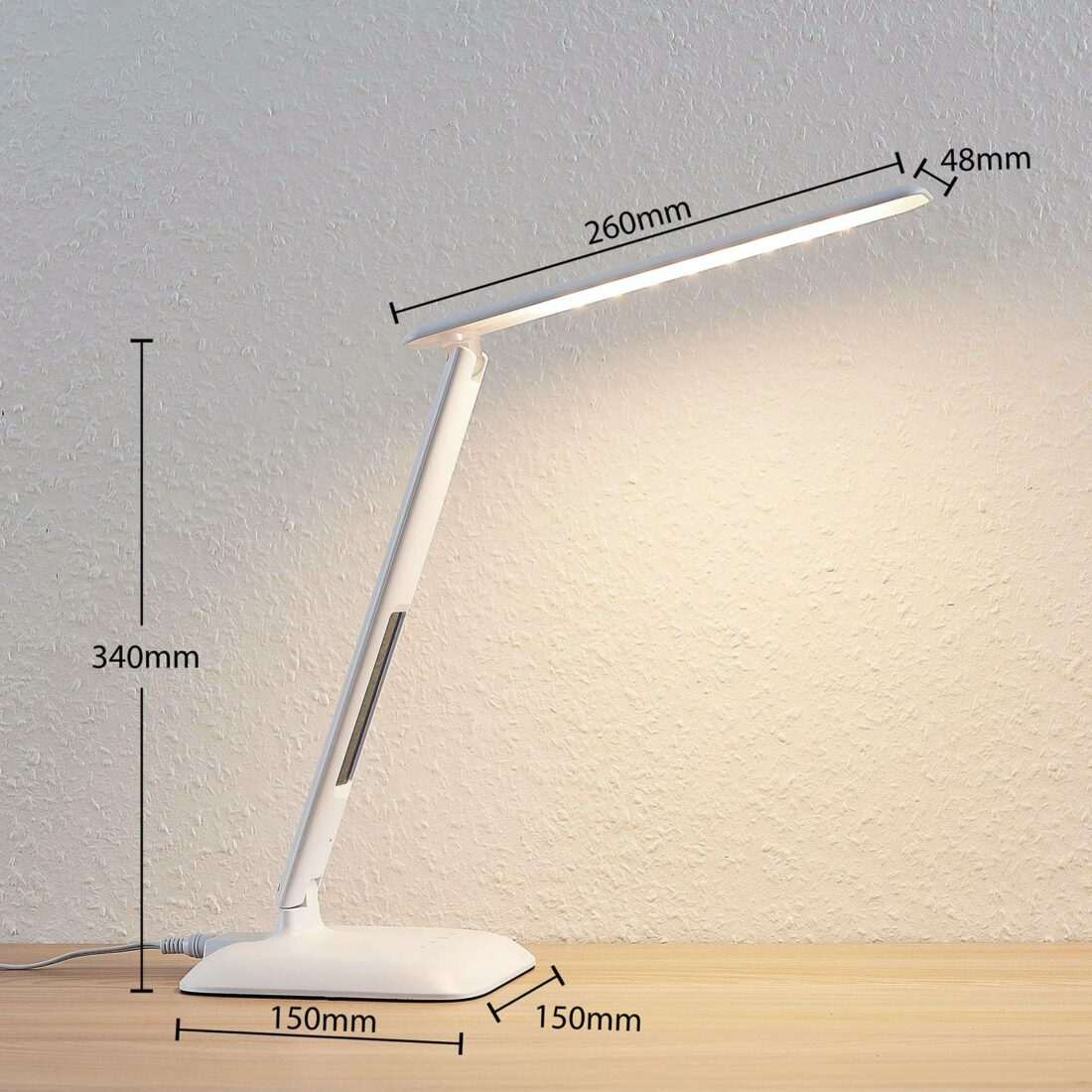 Lindby Ludmilla stolní lampa LED