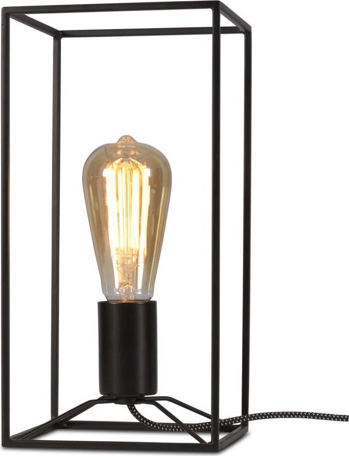 Černá stolní lampa (výška 30 cm) Antwerp