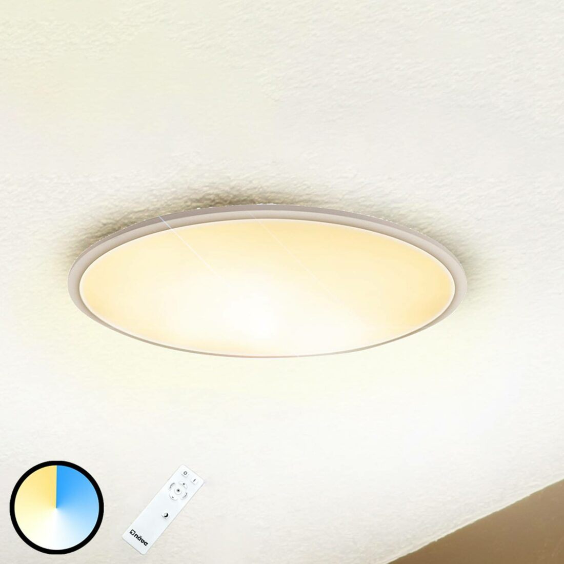 LED stropní světlo Sorrent ovál 60 cm x 30 cm