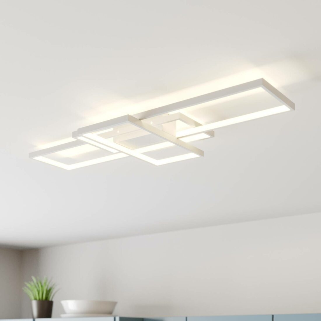 Lindby Poppy LED stropní světlo s funkcí stmívání