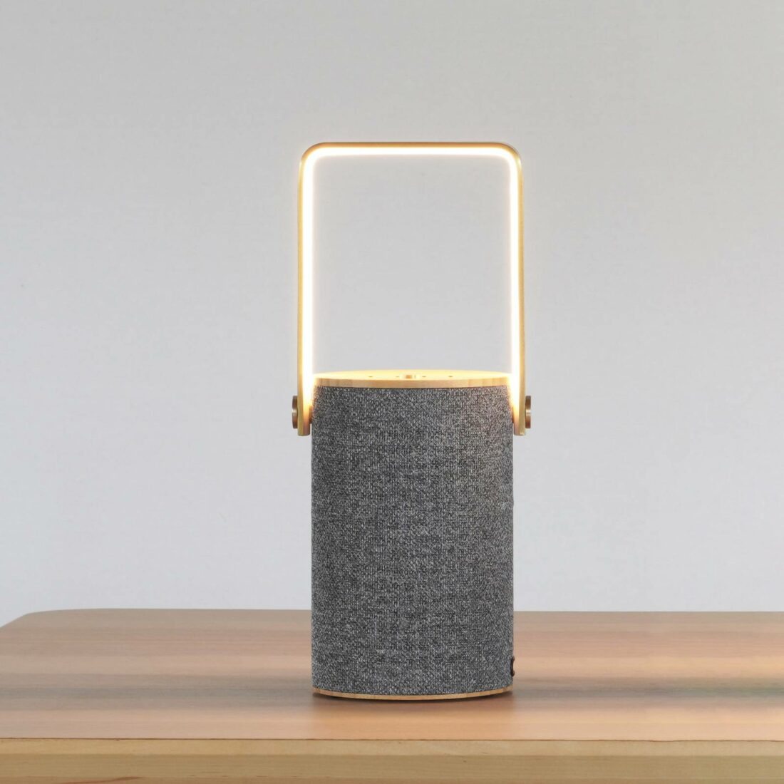 LOOM DESIGN Silo 1 dekor světlo BT speaker šedá