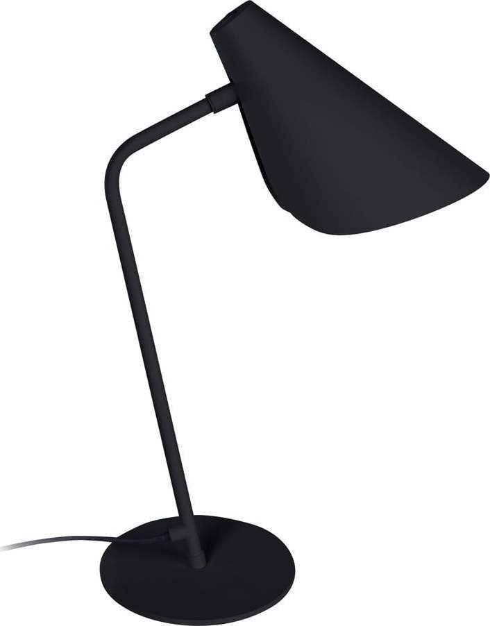 Černá stolní lampa SULION