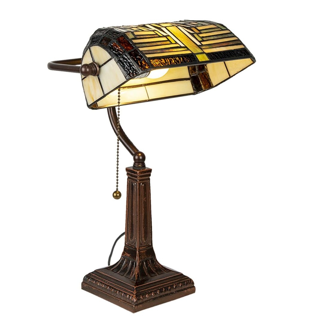 Stolní lampa 5LL-6088 ve stylu Tiffany