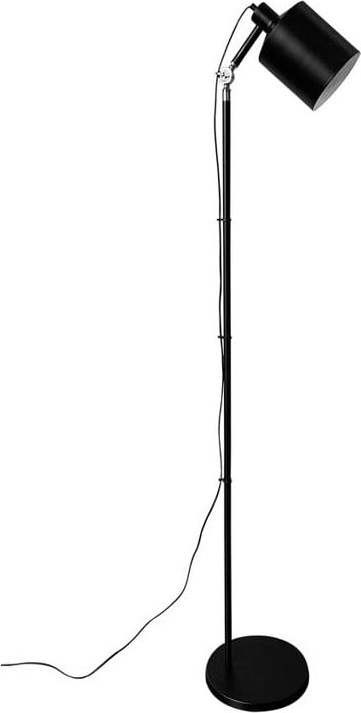 Černá stojací lampa (výška 166 cm)