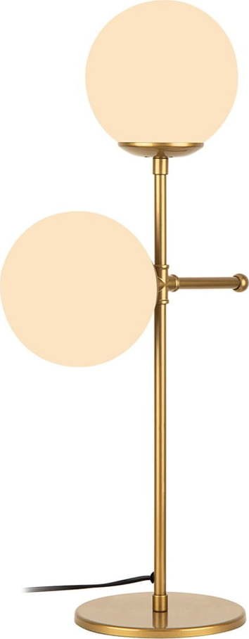 Stolní lampa ve zlaté barvě